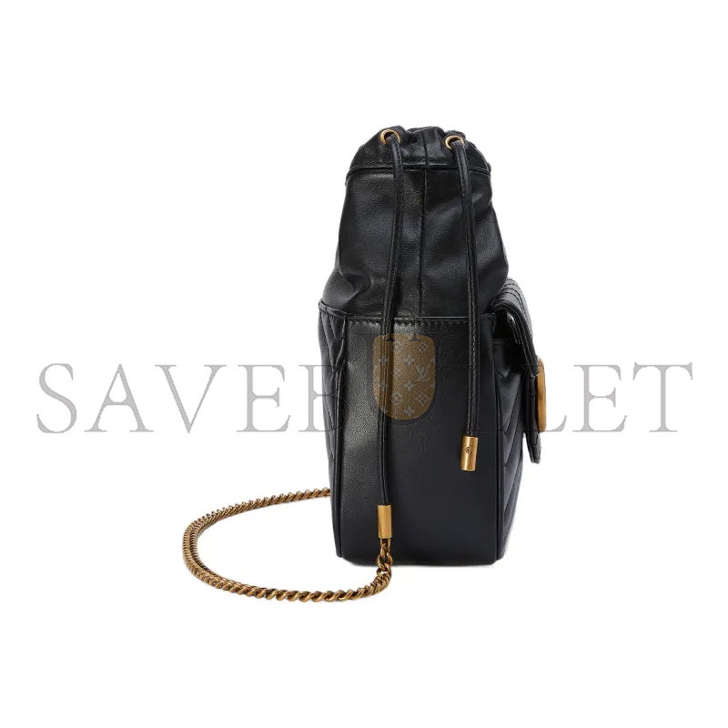 G*u*i gg marmont mini bucket bag 746433 (20*14.5*7.5cm)